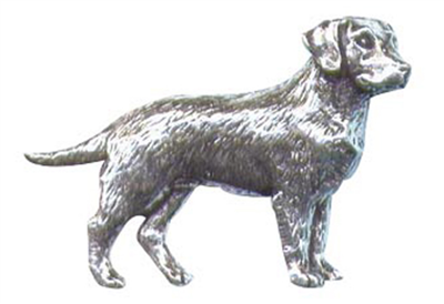 Bisley Pewter Pin - Labrador